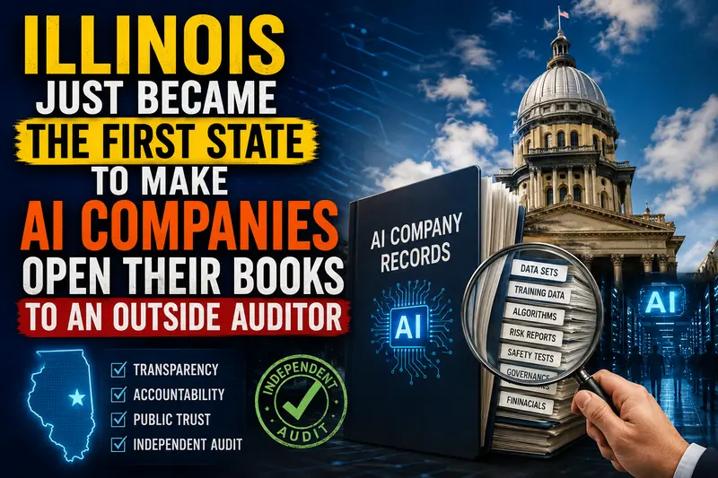 Illinois Just Became the First State to Make AI Companies Open Their Books to an Outside Auditor