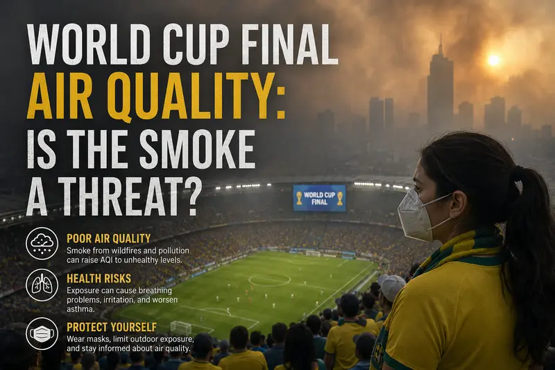 Will Smoke Stop the World Cup Final? What the Forecast Actually Says
