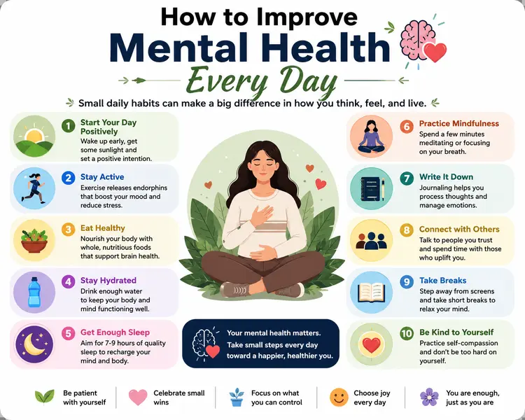 How to Improve Mental Health Every Day