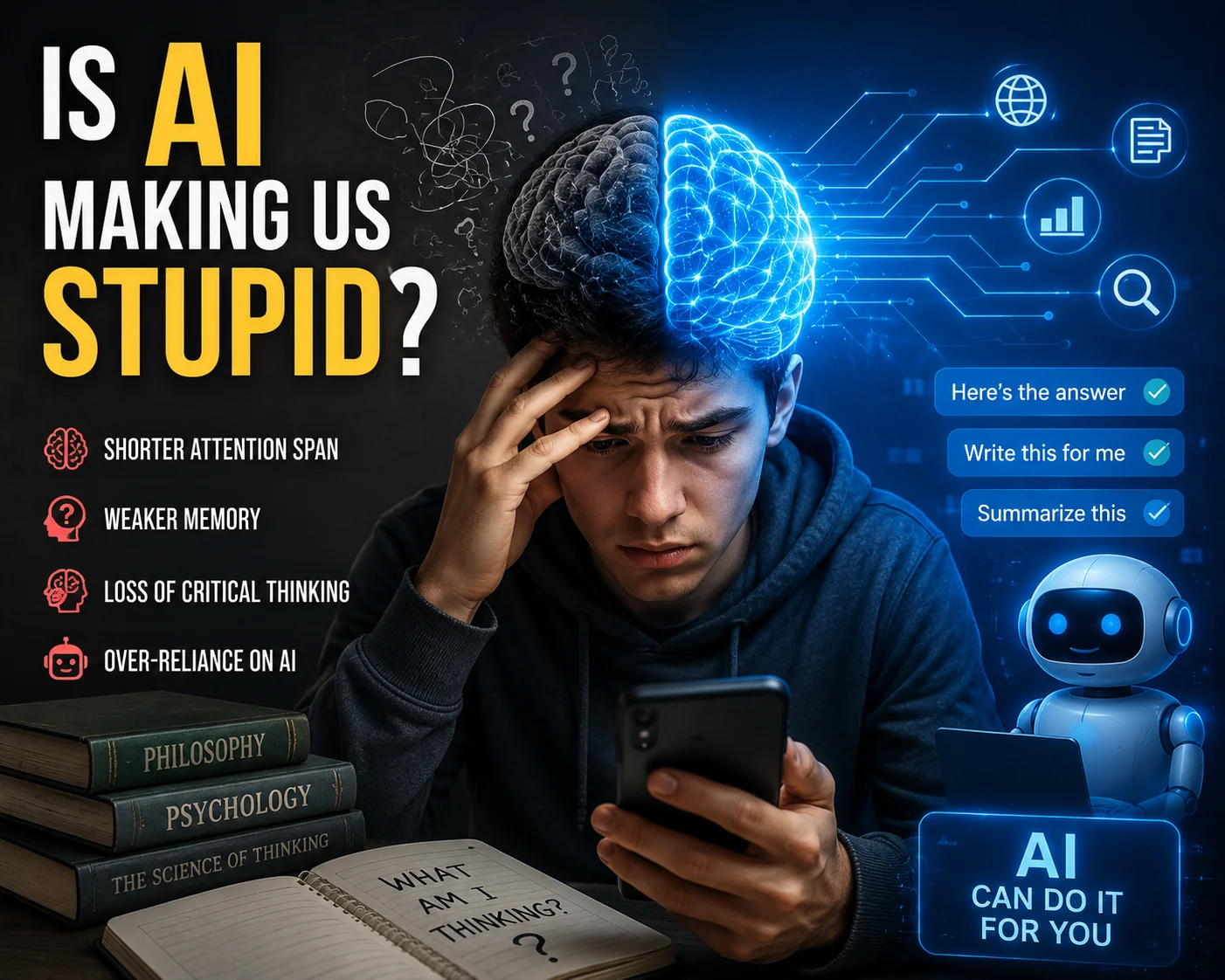 Is AI Making Us Worse at Thinking? What the Research Actually Found