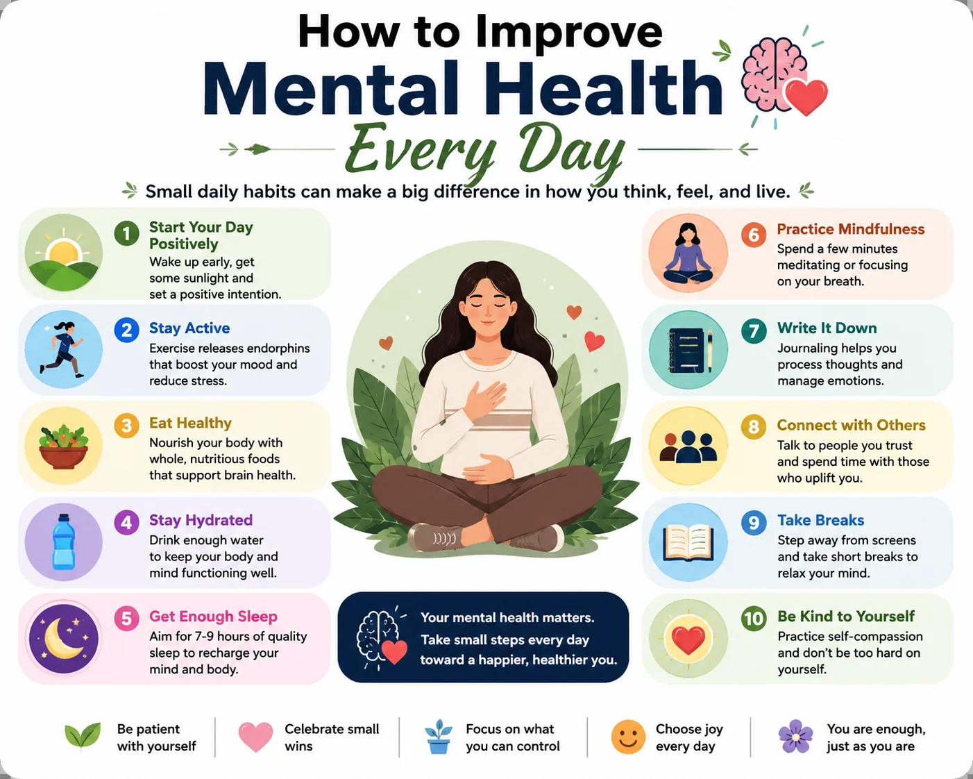 How to Improve Mental Health Every Day