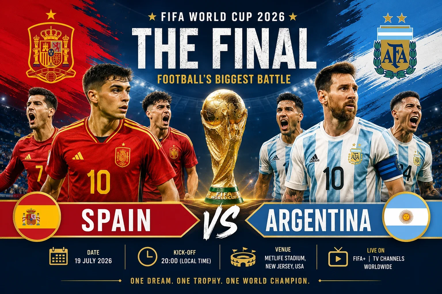Spain vs Argentina: Everything You Need to Know Before Sunday's World Cup Final